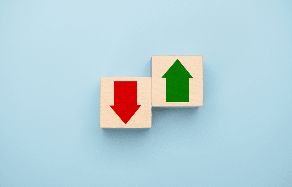 green-up-arrow-bright-side-red-down-arrow-dark-side-which-print-screen-wooden-cube-block-economic-business-profit-growth-concept-copy-space